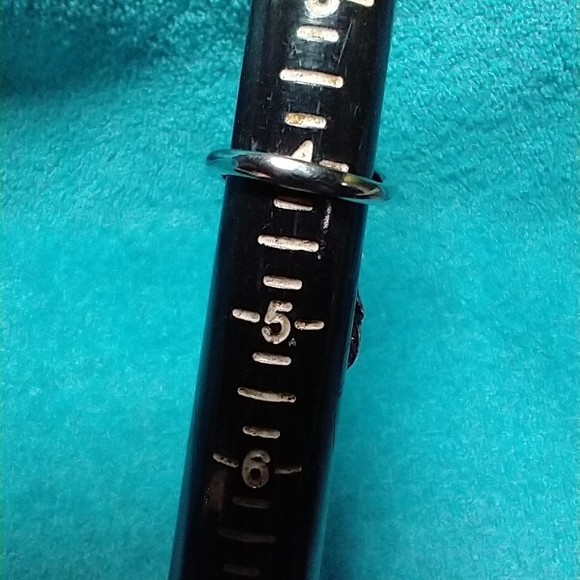 Peacock adjustable colorful multicolor large ring blue pink - Picture 5 of 5